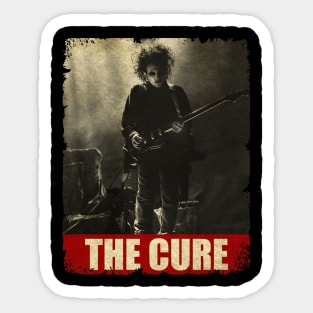 The Cure - NEW RETRO STYLE Sticker